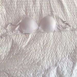 White trainer bra